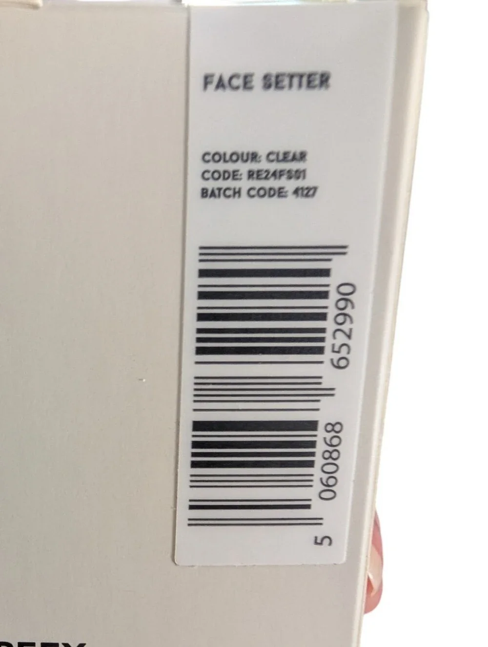 New REFY Face Setter - Setting Spray, Clear